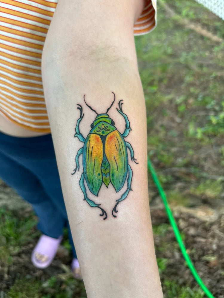 The Beetle tattoo by Venusian Visions