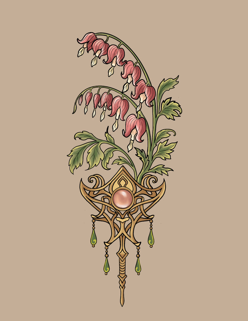 Bleeding Heart Amulet
