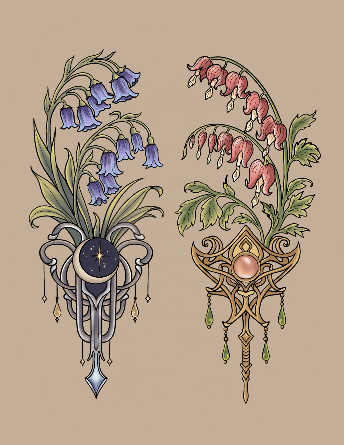 Bleeding Heart Amulet