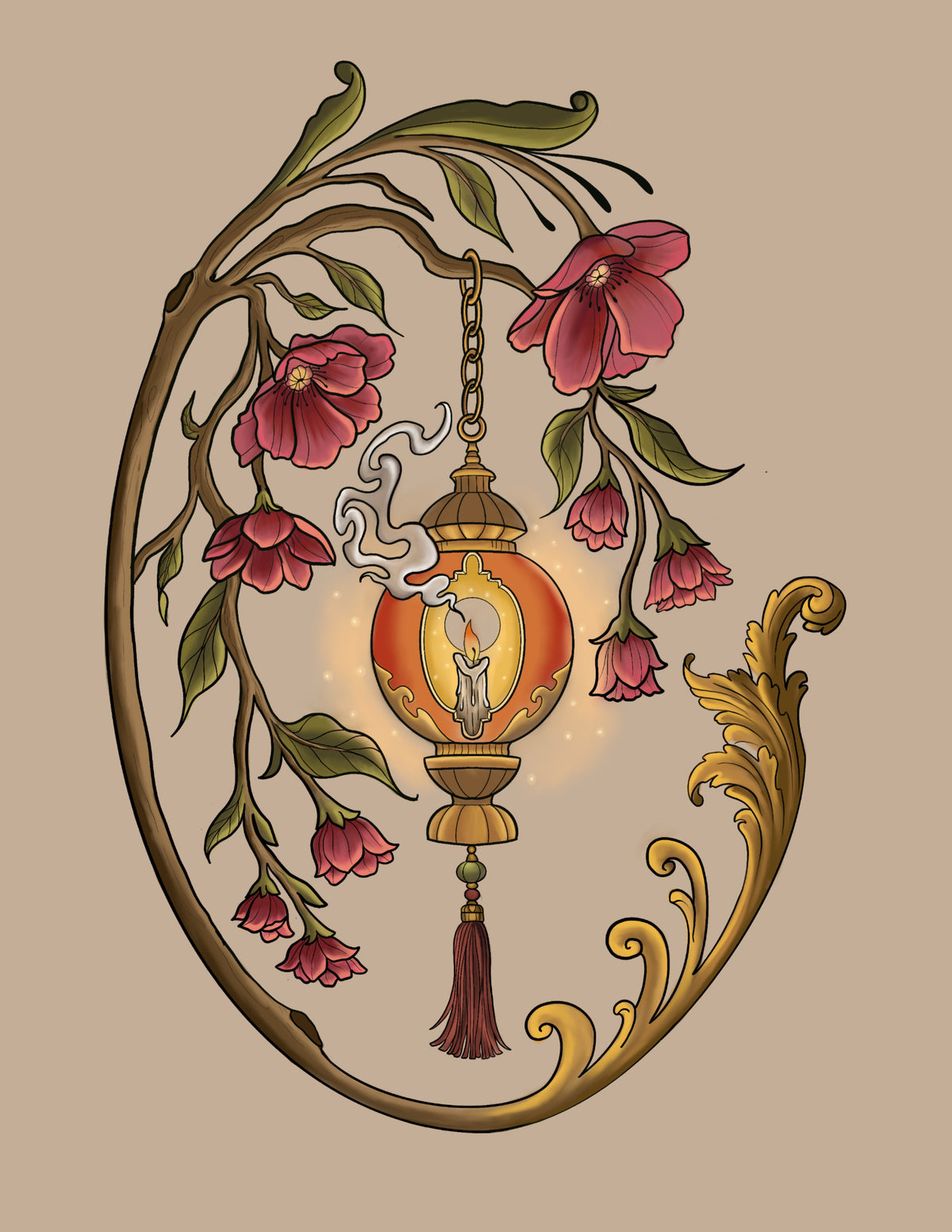 Lantern in Bloom