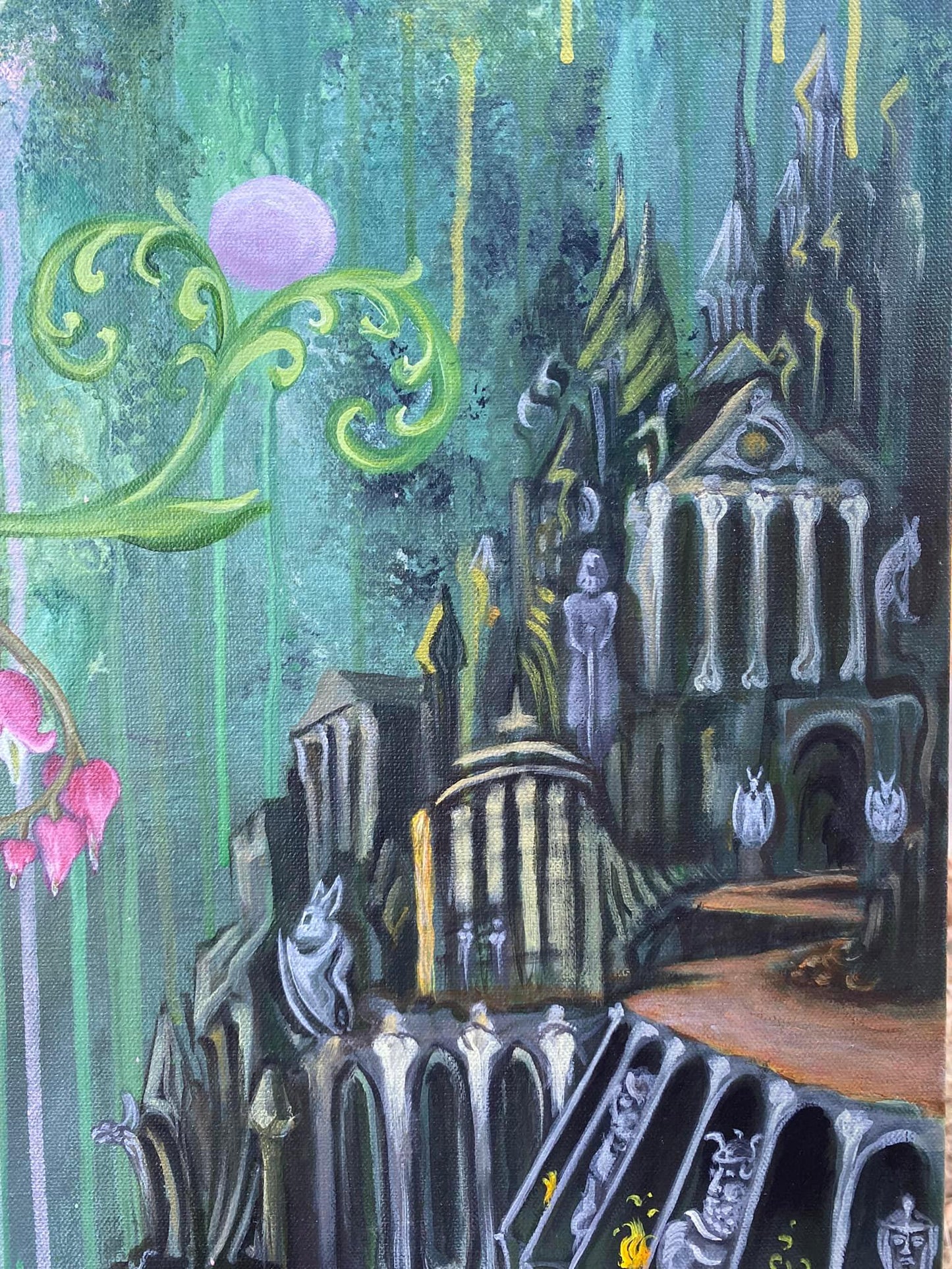 Deep Within Kore Canvas Print